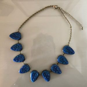 Faux Druzy Statement Necklace